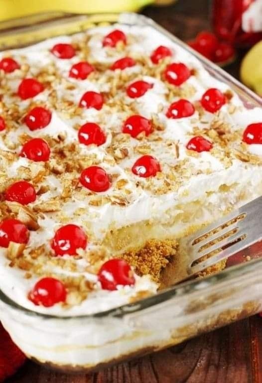 no-bake banana split cake – My Blog